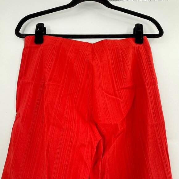 Insight Womens Red Pants Size 8 Rayon/Nylon Side Slit - Picture 10 of 10